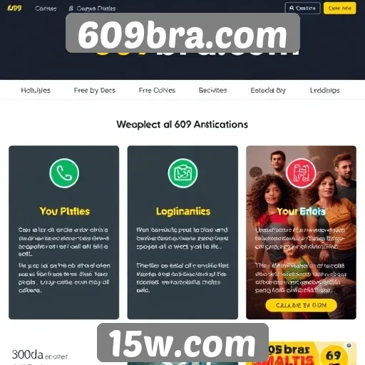 Comparativo entre 609bra.com e concorrentes do setor