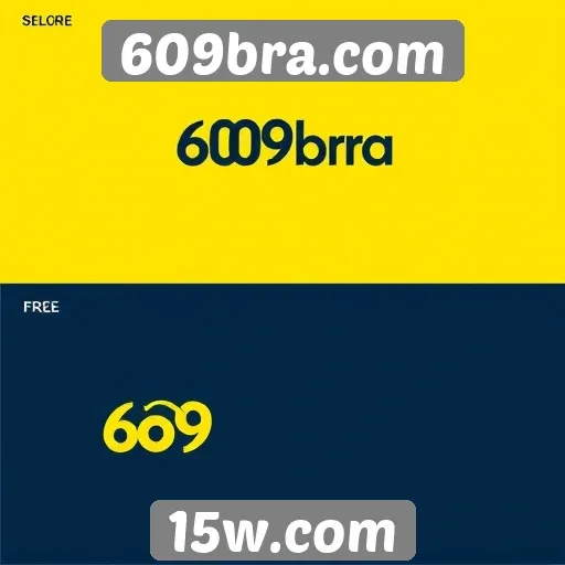 Evolução do design do 609bra.com ao longo do tempo